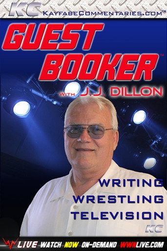 Guest Booker with JJ Dillion movie poster