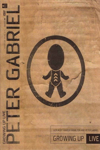 Peter Gabriel: Growing Up Live movie poster