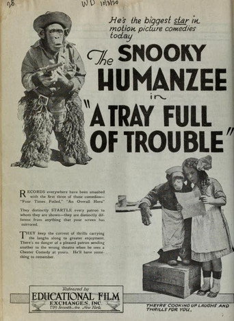 A Tray Full of Trouble movie poster