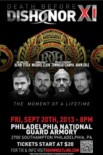 ROH: Death Before Dishonor XI movie poster