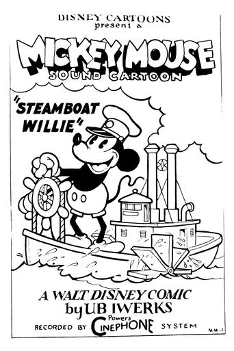 Steamboat Willie movie poster