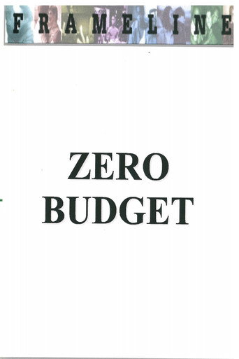 Zero Budget movie poster