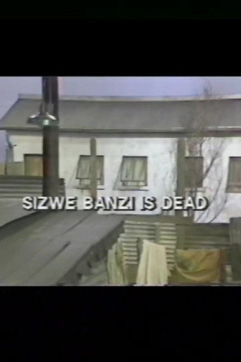 Sizwe Bansi Is Dead movie poster