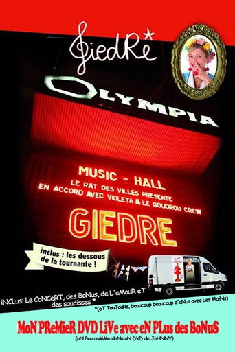 GiedRé à l'Olympia movie poster