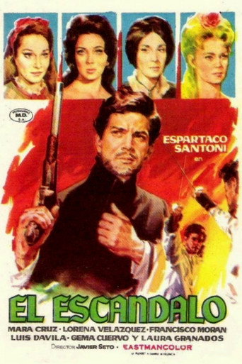 El escándalo movie poster