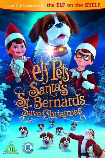 Elf Pets: Santa's St. Bernards Save Christmas movie poster