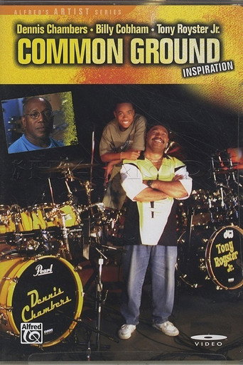 Common Ground Inspiration Drum DVD movie poster