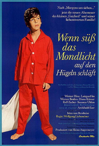 When Sweet Moonlight Is Sleeping in the Hills movie poster