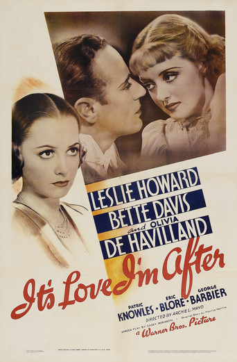 It's Love I'm After movie poster