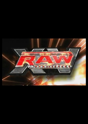 WWE RAW 15th Anniversary movie poster