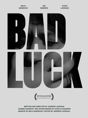 Bad Luck movie poster