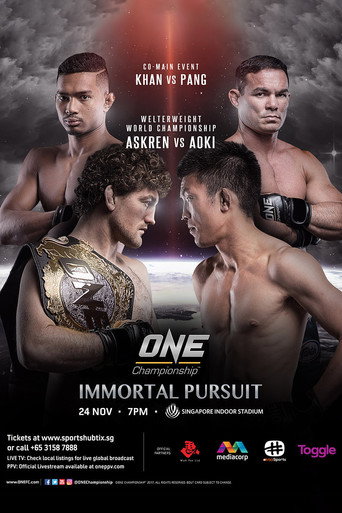 ONE Championship 62: Immortal Pursuit movie poster