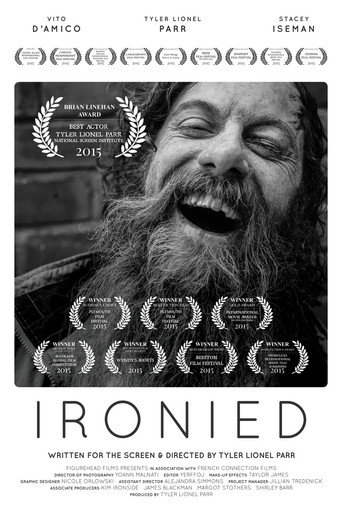 Ironied movie poster