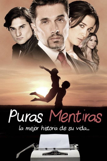 Puras mentiras movie poster