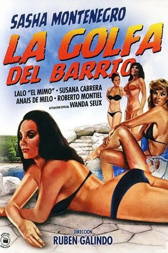 La golfa del barrio movie poster