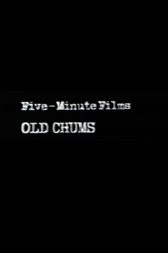Old Chums movie poster