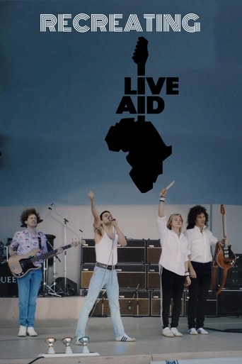 Bohemian Rhapsody: Recreating Live Aid movie poster