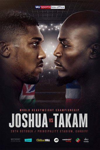 Anthony Joshua vs. Carlos Takam movie poster