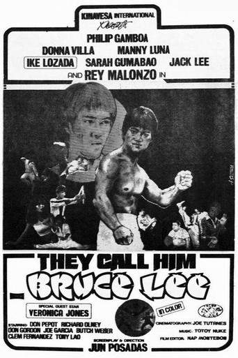 They Call Him Bruce Lee movie poster