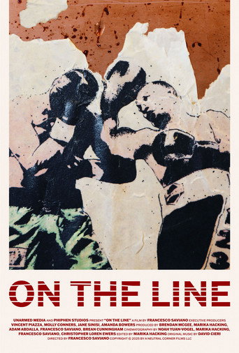ON THE LINE movie poster