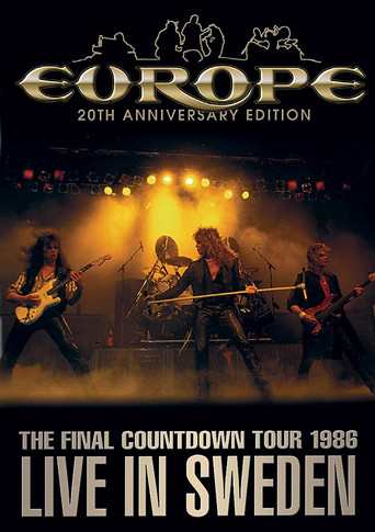 Europe: The Final Countdown Tour 1986: Live in Sweden – 20th Anniversary Edition movie poster