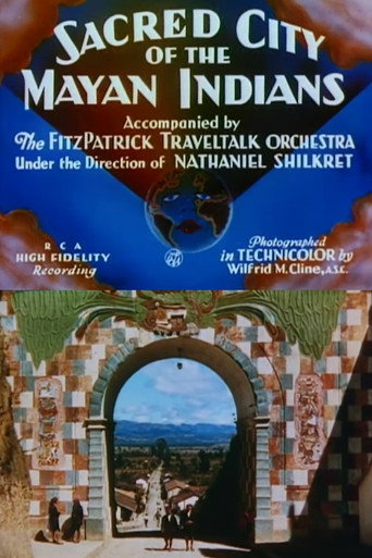 Sacred City of the Mayan Indians movie poster