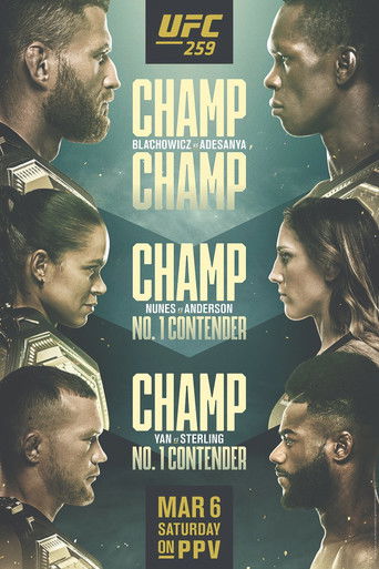 UFC 259: Blachowicz vs. Adesanya movie poster