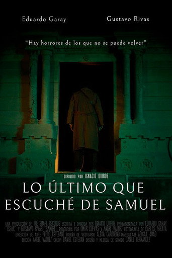 Lo último que escuché de Samuel movie poster