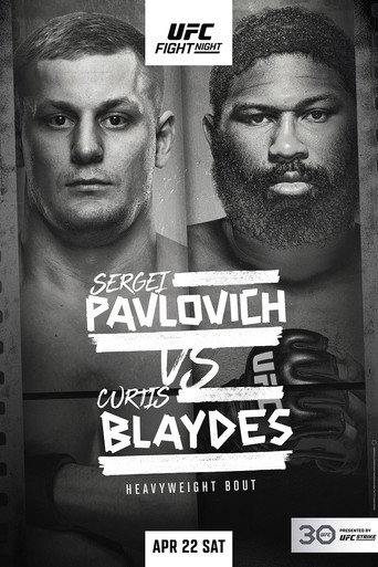 UFC Fight Night 222: Pavlovich vs. Blaydes movie poster