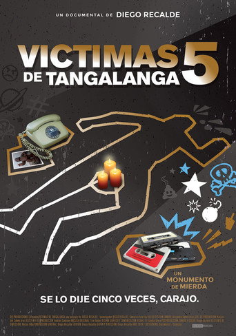 Víctimas de Tangalanga 5 movie poster