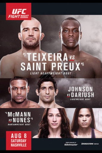 UFC Fight Night 73: Teixeira vs. Saint Preux movie poster