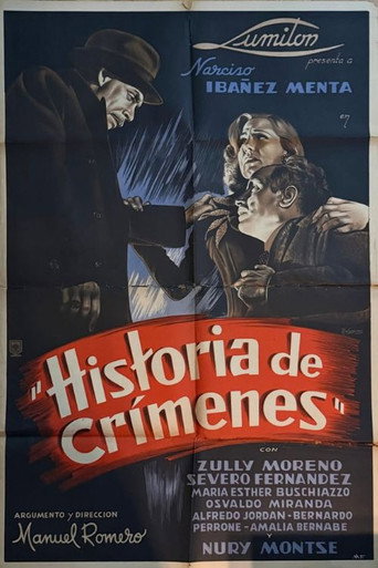 Historia de crímenes movie poster
