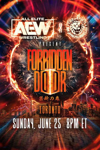 AEW x NJPW Present Forbidden Door 2023 movie poster
