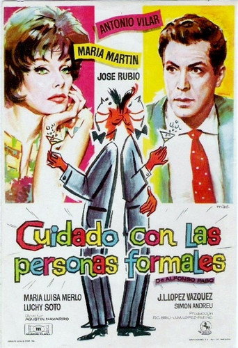 Cuidado con las personas formales movie poster