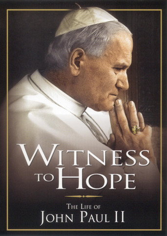 Witness to Hope: The Life of Karol Wojtyla, Pope John Paul II movie poster