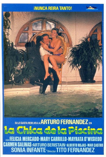 La chica de la piscina movie poster