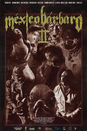 México Bárbaro II movie poster