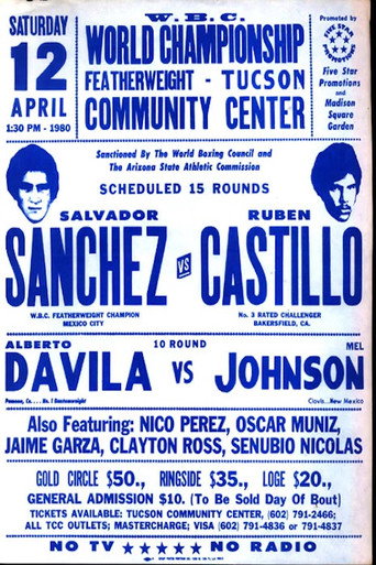 Salvador Sanchez vs. Ruben Castillo movie poster