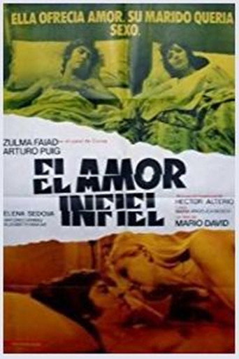 El amor infiel movie poster