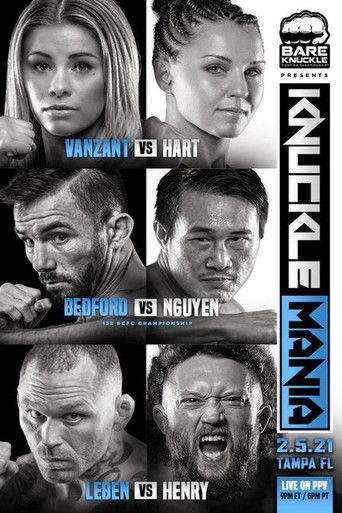 BKFC: KnuckleMania movie poster