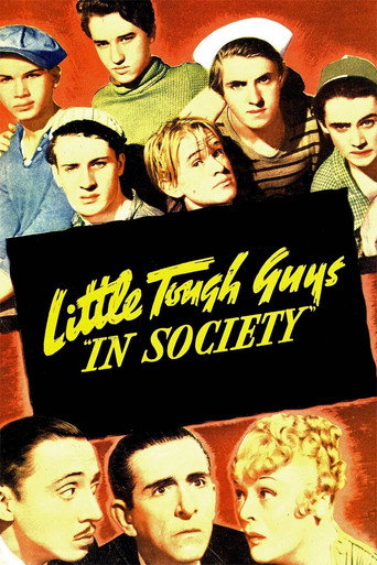 Little Tough Guys in Society movie poster