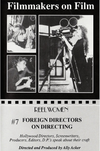 Foreign Directors on Directing movie poster