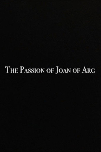 The Passion of Joan of Arc movie poster