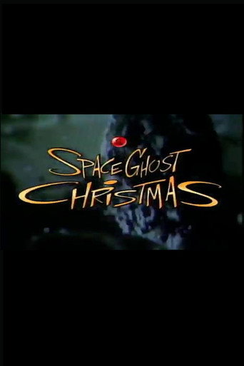 A Space Ghost Christmas movie poster