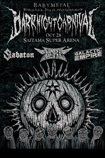 BABYMETAL METAL RESISTANCE EPISODE VII - APOCRYPHA - THE CHOSEN SEVEN - DARK NIGHT CARNIVAL movie poster