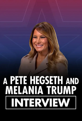 A Pete Hegseth and Melania Trump Interview movie poster