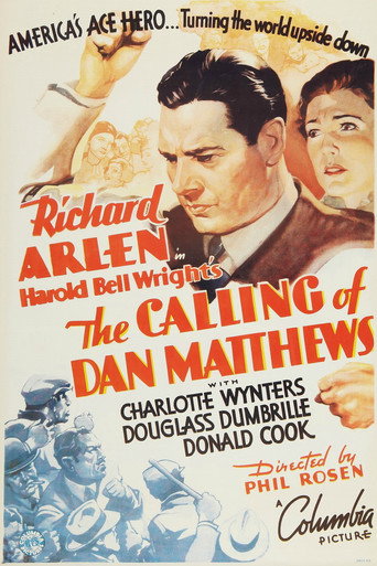 The Calling of Dan Matthews movie poster