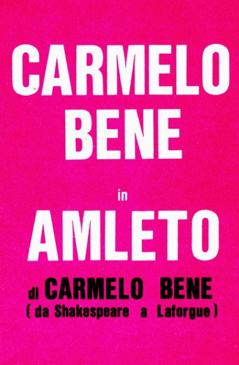 Amleto di Carmelo Bene (da Shakespeare a Laforgue) movie poster