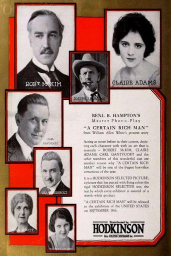 A Certain Rich Man movie poster