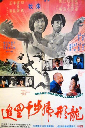 Snake Shadow, Lama Fist movie poster